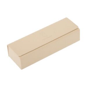 Simple Cartoon Eyeglasses Case Portable Eyeglasses Storage Beige